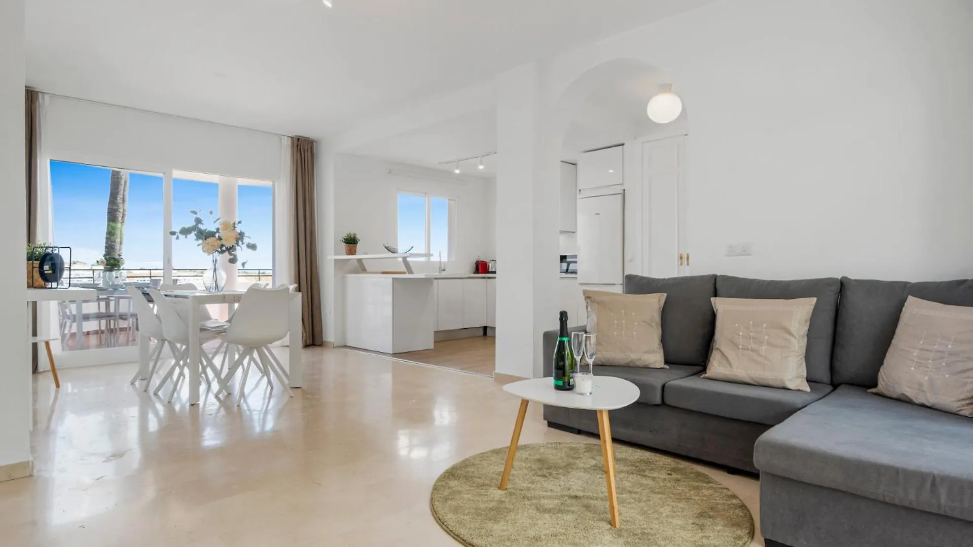 Panoramic Sea View Apartment With Pool Estepona Spain