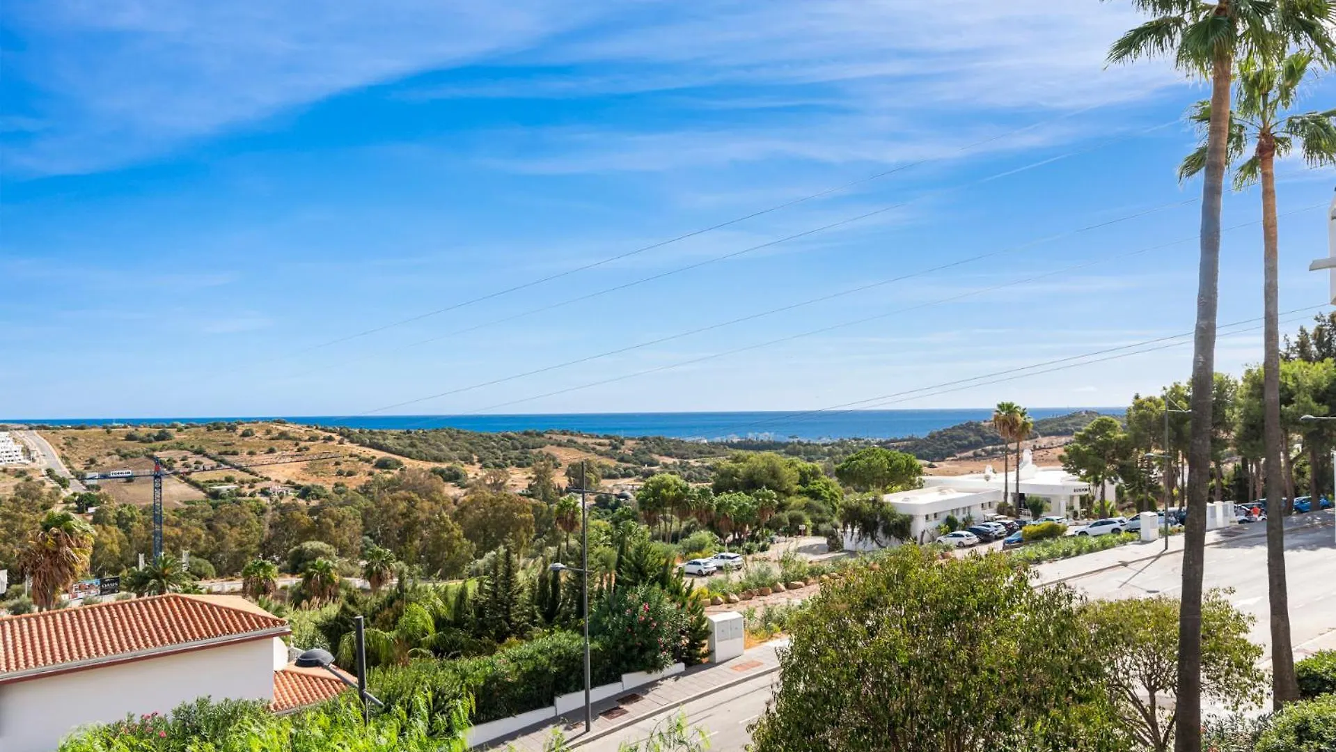 Panoramic Sea View Apartment With Pool Estepona